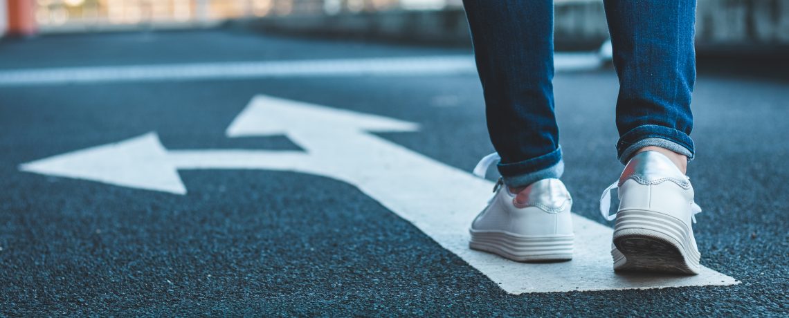 female walking